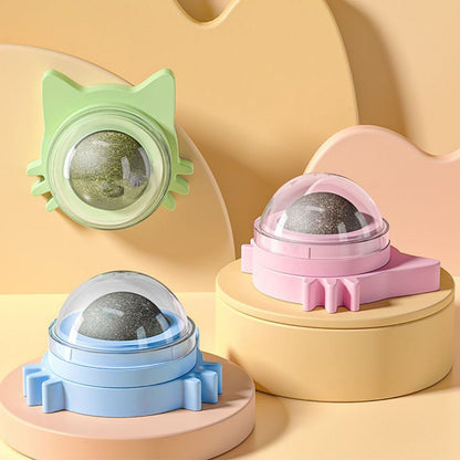 Catnip Rotating Wall Ball